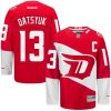 Pánské NHL Detroit Red Wings dresy 13 Pavel Datsyuk Authentic Červené Reebok 2016 Stadium Series