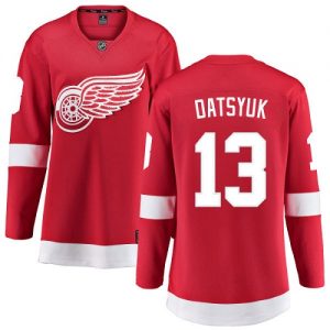 Dámské NHL Detroit Red Wings dresy 13 Pavel Datsyuk Breakaway Červené Fanatics Branded Domácí