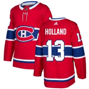 Dětské NHL Montreal Canadiens dresy 13 Peter Holland Authentic Červené Adidas Domácí