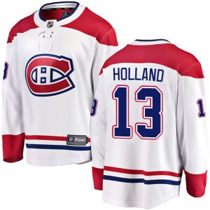 Dětské NHL Montreal Canadiens dresy 13 Peter Holland Breakaway Bílý Fanatics Branded Venkovní