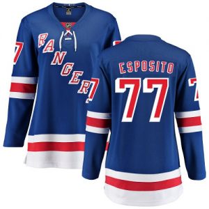 Dámské NHL New York Rangers dresy 77 Phil Esposito Breakaway královská modrá Fanatics Branded Domácí