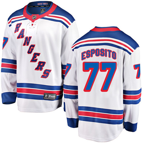 Dětské NHL New York Rangers dresy 77 Phil Esposito Breakaway Bílý Fanatics Branded Venkovní