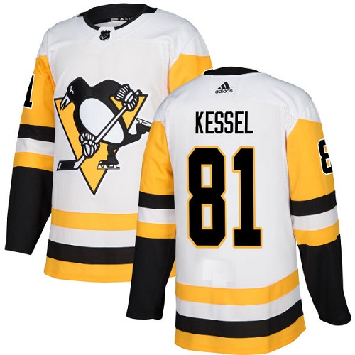 Dámské NHL Pittsburgh Penguins dresy 81 Phil Kessel Authentic Bílý Adidas Venkovní