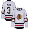 Dětské NHL Chicago Blackhawks dresy 3 Pierre Pilote Authentic Bílý Reebok 2017 Winter Classic