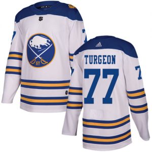Pánské NHL Buffalo Sabres dresy Pierre Turgeon 77 Authentic Bílý Adidas 2018 Winter Classic