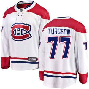 Pánské NHL Montreal Canadiens dresy Pierre Turgeon 77 Breakaway Bílý Fanatics Branded Venkovní