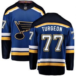 Dětské NHL St. Louis Blues dresy Pierre Turgeon 77 Breakaway královská modrá Fanatics Branded Domácí