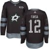 Pánské NHL Dallas Stars dresy 12 Radek Faksa Authentic Černá Adidas 1917 2017 100th Anniversary