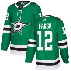 Pánské NHL Dallas Stars dresy 12 Radek Faksa Authentic Zelená Adidas Domácí