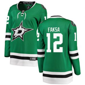 Dámské NHL Dallas Stars dresy 12 Radek Faksa Breakaway Zelená Fanatics Branded Domácí