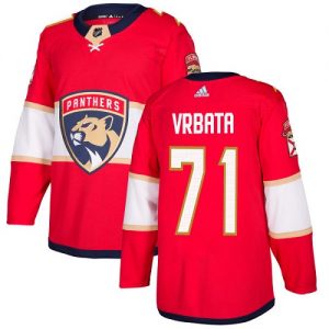 Dětské NHL Florida Panthers dresy 71 Radim Vrbata Authentic Červené Adidas Domácí