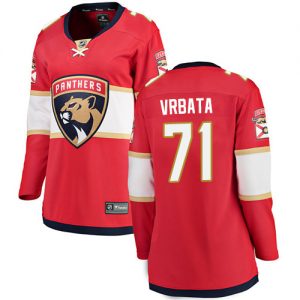 Dámské NHL Florida Panthers dresy 71 Radim Vrbata Breakaway Červené Fanatics Branded Domácí