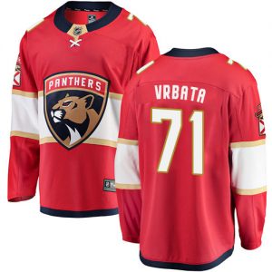 Dětské NHL Florida Panthers dresy 71 Radim Vrbata Breakaway Červené Fanatics Branded Domácí