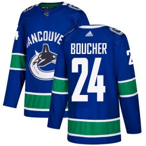 Pánské NHL Vancouver Canucks dresy 24 Reid Boucher Authentic modrá Adidas Domácí