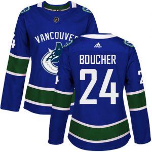 Dámské NHL Vancouver Canucks dresy 24 Reid Boucher Authentic modrá Adidas Domácí
