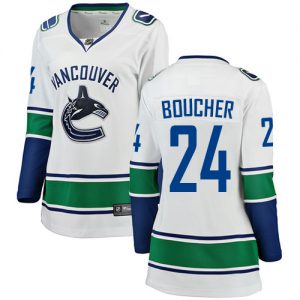 Dámské NHL Vancouver Canucks dresy 24 Reid Boucher Breakaway Bílý Fanatics Branded Venkovní