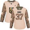 Dámské NHL Vegas Golden Knights dresy 37 Reid Duke Authentic Camo Adidas Veterans Day Practice