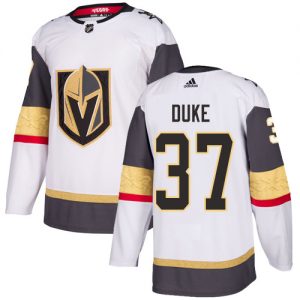 Dámské NHL Vegas Golden Knights dresy 37 Reid Duke Authentic Bílý Adidas Venkovní