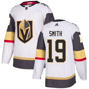 Pánské NHL Vegas Golden Knights dresy 19 Reilly Smith Authentic Bílý Adidas Venkovní