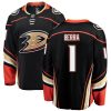 Dětské NHL Anaheim Ducks dresy 1 Reto Berra Breakaway Černá Fanatics Branded Domácí
