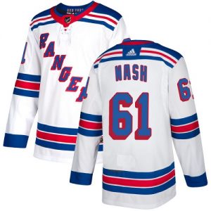 Pánské NHL New York Rangers dresy 61 Rick Nash Authentic Bílý Adidas Venkovní