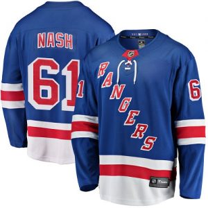 Pánské NHL New York Rangers dresy 61 Rick Nash Breakaway Kuninkaallisen modrá Fanatics Branded Domácí