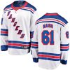 Pánské NHL New York Rangers dresy 61 Rick Nash Breakaway Bílý Fanatics Branded Venkovní