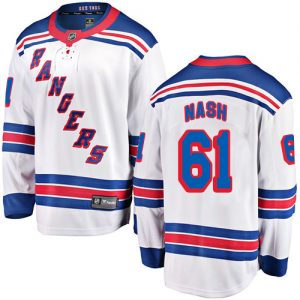 Dětské NHL New York Rangers dresy 61 Rick Nash Breakaway Bílý Fanatics Branded Venkovní