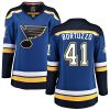 Dámské NHL St. Louis Blues dresy 41 Robert Bortuzzo Breakaway královská modrá Fanatics Branded Domácí