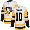 Dámské NHL Pittsburgh Penguins dresy 10 Ron Francis Authentic Bílý Adidas Venkovní