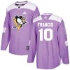 Dětské NHL Pittsburgh Penguins dresy 10 Ron Francis Authentic Nachový Adidas Fights Cancer Practice