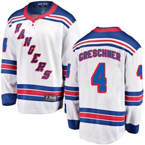 Pánské NHL New York Rangers dresy 4 Ron Greschner Breakaway Bílý Fanatics Branded Venkovní