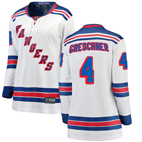 Dámské NHL New York Rangers dresy 4 Ron Greschner Breakaway Bílý Fanatics Branded Venkovní