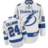 Dámské NHL Tampa Bay Lightning dresy 24 Ryan Callahan Authentic Bílý Reebok Venkovní hokejové dresy