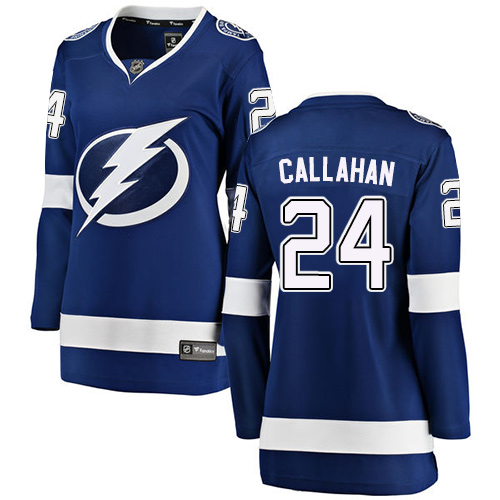 Dámské NHL Tampa Bay Lightning dresy 24 Ryan Callahan Breakaway modrá Fanatics Branded Domácí
