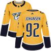 Dámské NHL Nashville Predators dresy 92 Ryan Johansen Authentic Zlato Adidas Domácí