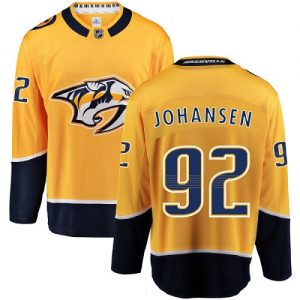 Dětské NHL Nashville Predators dresy 92 Ryan Johansen Breakaway Zlato Fanatics Branded Domácí
