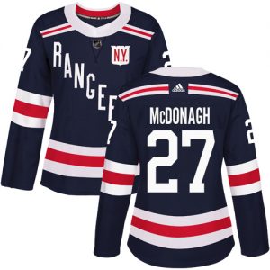 Dámské NHL New York Rangers dresy 27 Ryan McDonagh Authentic Námořnická modrá Adidas 2018 Winter Classic