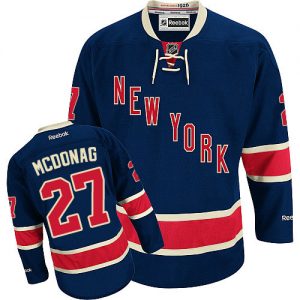 Dámské NHL New York Rangers dresy 27 Ryan McDonagh Authentic Námořnická modrá Reebok Alternativní hokejové dresy