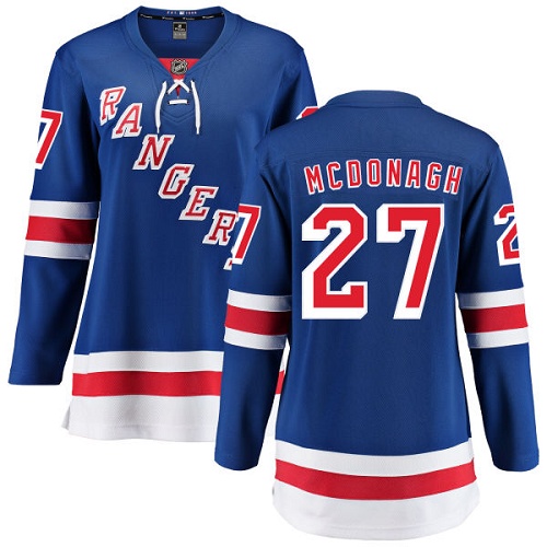 Dámské NHL New York Rangers dresy 27 Ryan McDonagh Breakaway královská modrá Fanatics Branded Domácí