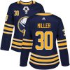 Dámské NHL Buffalo Sabres dresy 30 Ryan Miller Authentic Námořnická modrá Adidas Domácí