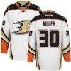 Dětské NHL Anaheim Ducks dresy 30 Ryan Miller Authentic Bílý Reebok Venkovní hokejové dresy