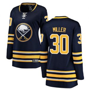 Dámské NHL Buffalo Sabres dresy 30 Ryan Miller Breakaway Námořnická modrá Fanatics Branded Domácí