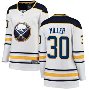 Dámské NHL Buffalo Sabres dresy 30 Ryan Miller Breakaway Bílý Fanatics Branded Venkovní