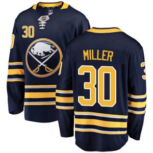 Dětské NHL Buffalo Sabres dresy 30 Ryan Miller Breakaway Námořnická modrá Fanatics Branded Domácí