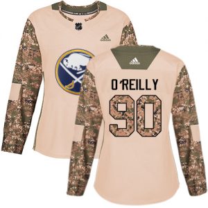 Dámské NHL Buffalo Sabres dresy 90 Ryan OReilly Authentic Camo Adidas Veterans Day Practice