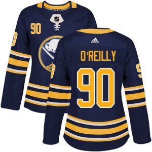 Dámské NHL Buffalo Sabres dresy 90 Ryan OReilly Authentic Námořnická modrá Adidas Domácí
