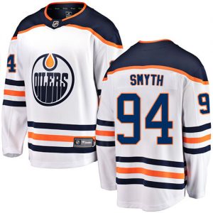 Pánské NHL Edmonton Oilers dresy 94 Ryan Smyth Breakaway Bílý Fanatics Branded Venkovní