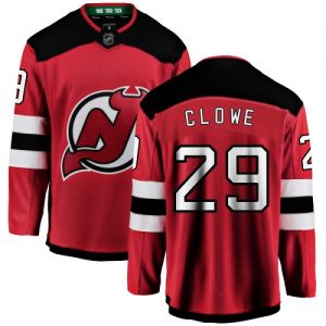 Pánské NHL New Jersey Devils dresy 29 Ryane Clowe Breakaway Červené Fanatics Branded Domácí