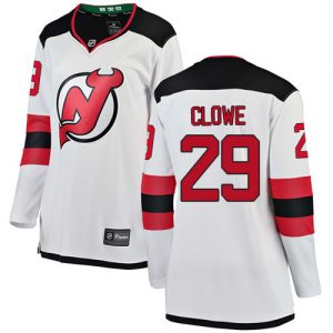 Dámské NHL New Jersey Devils dresy 29 Ryane Clowe Breakaway Bílý Fanatics Branded Venkovní